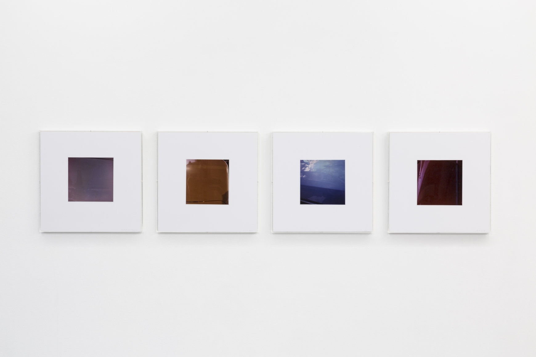 Colorstudy F1, 2, 3, 4, 1976 