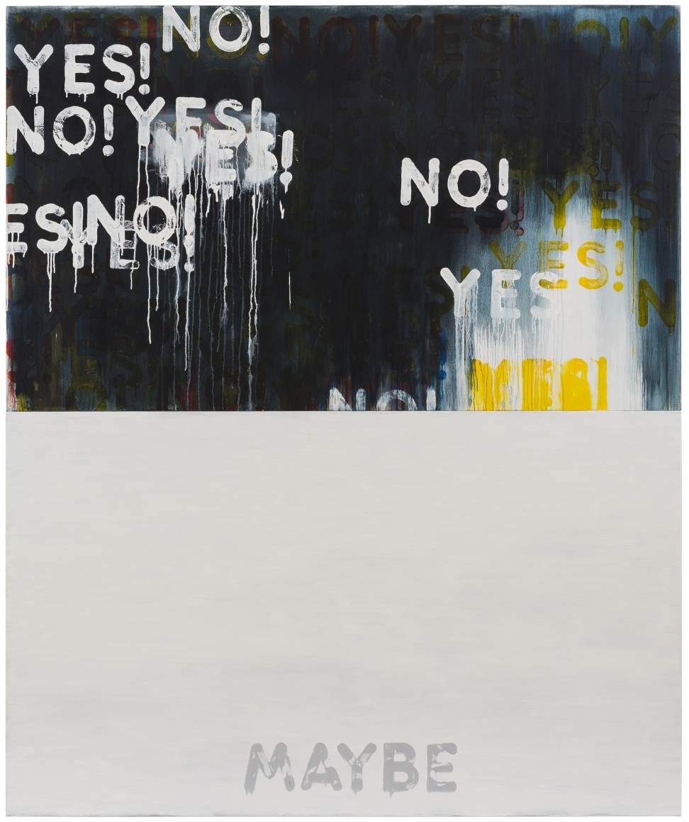 Mel Bochner Yes!/No! Maybe