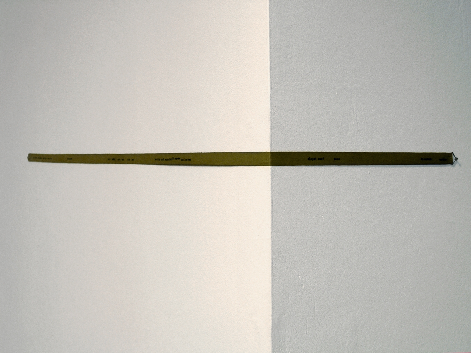 Helen Mirra Fell Timber 
