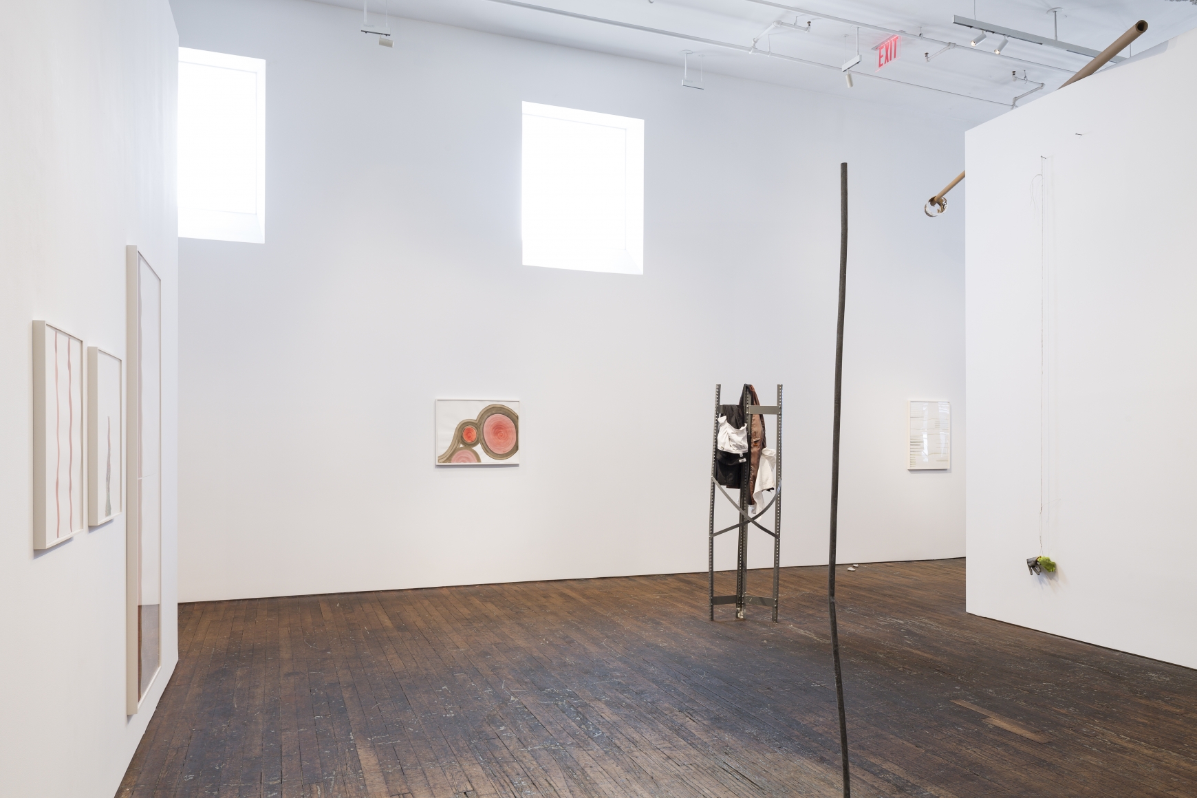 Silvia Bächli / Eric Hattan: between windows – installation view 12