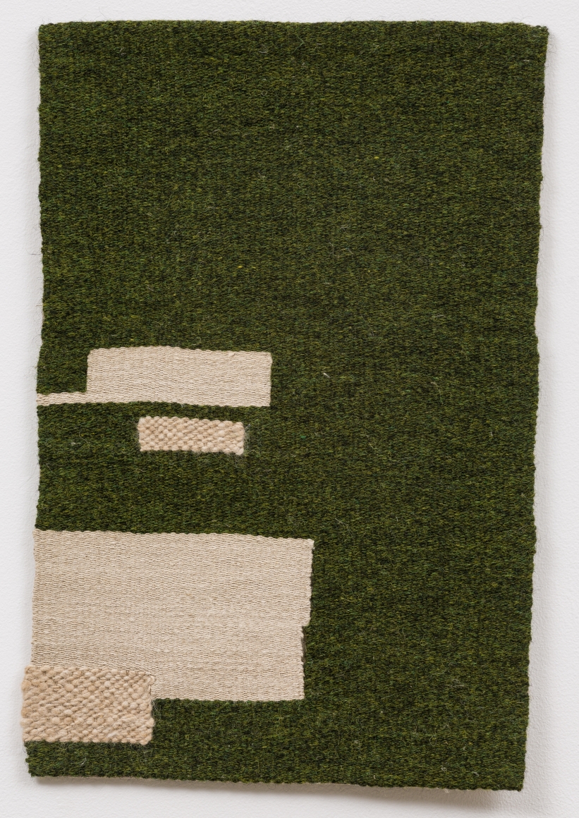 Dark green, undyed, ecru, 2015