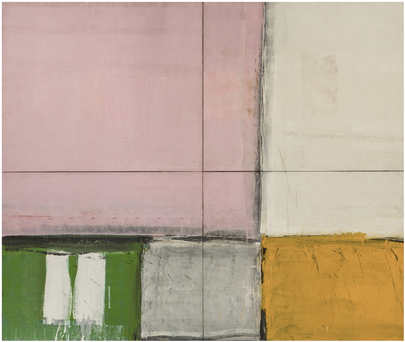 ALFRED LESLIE, Pink Square