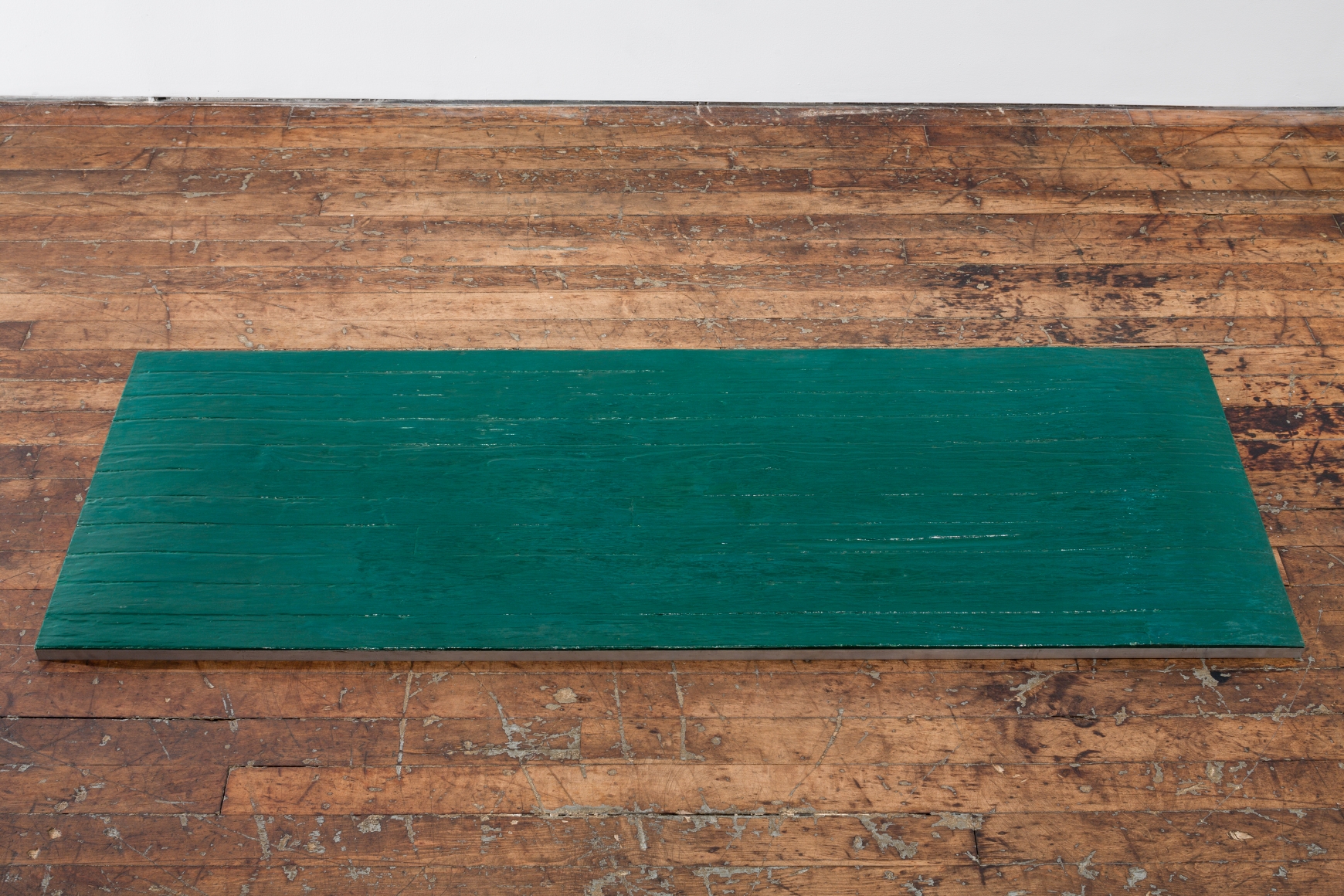 Alex Hay Untitled (Green plank)