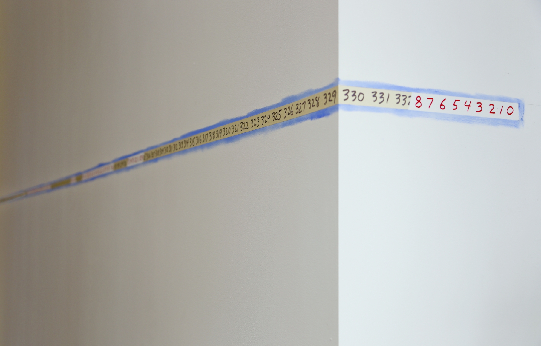 Mel Bochner Continuous / Dis / Continuous (detail)