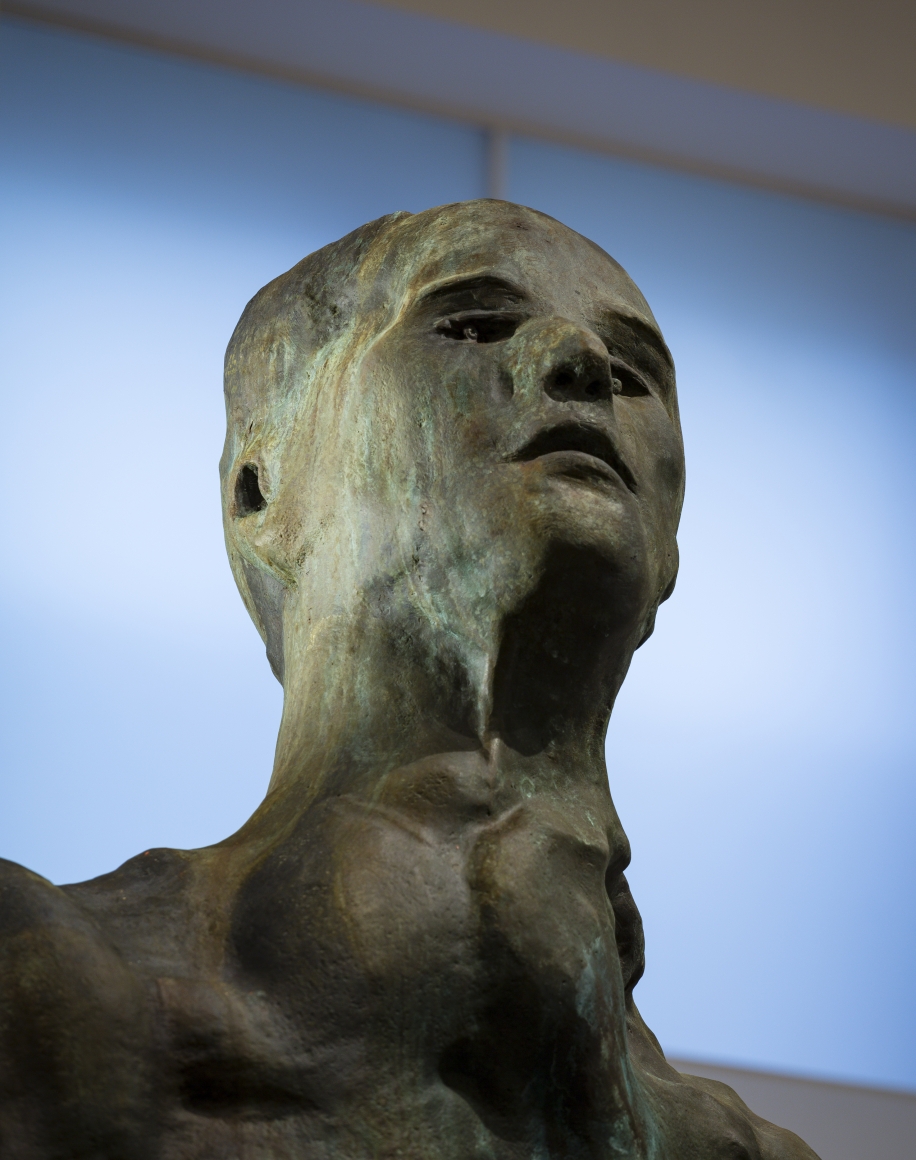 Thomas Schütte, Mann im Wind I (detail)