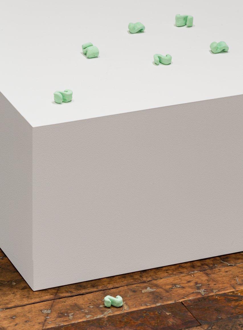 Untitled (12 packing peanuts)