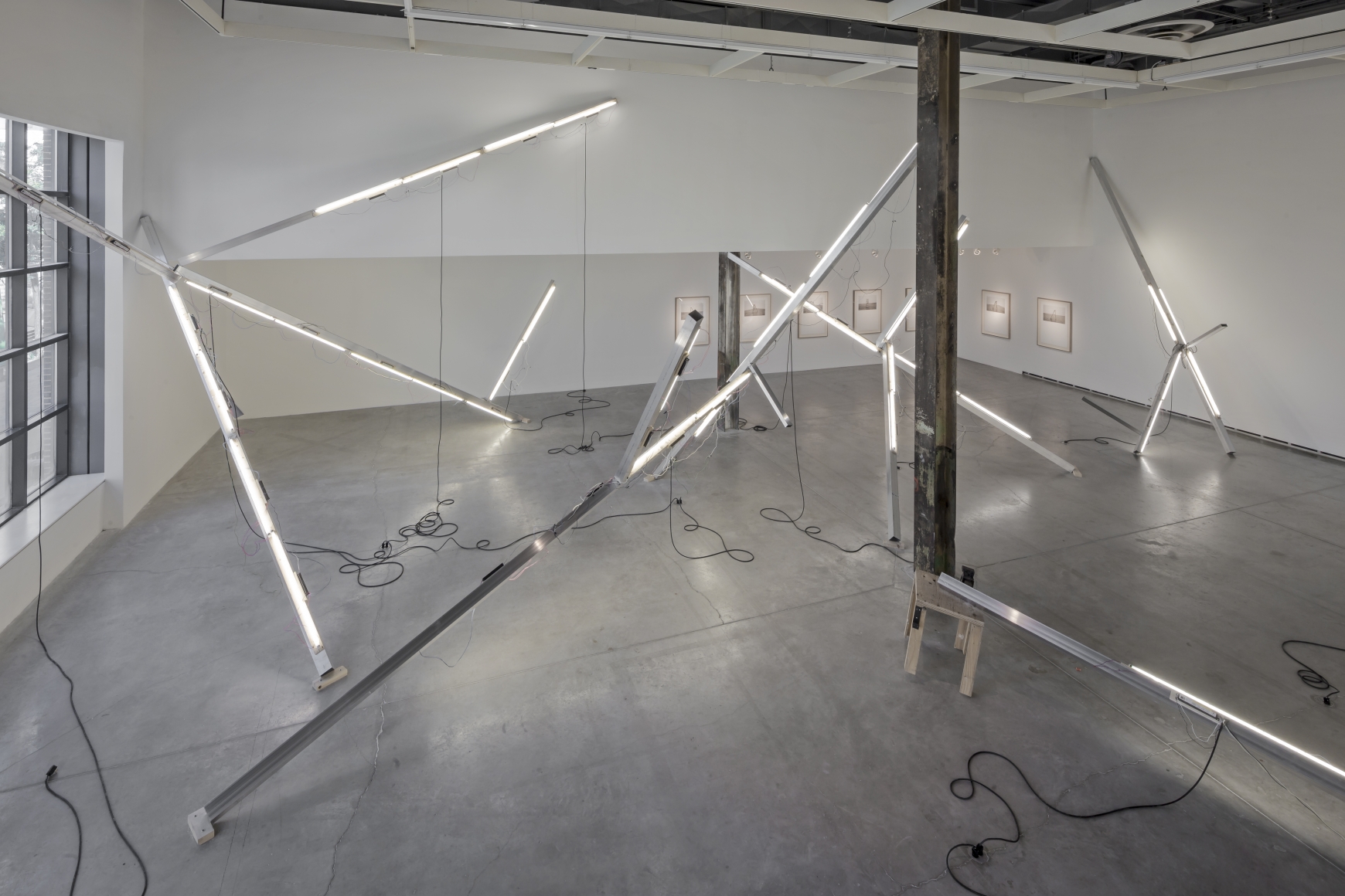 Fourteen paintings, the preacher and a broken line, Power Plant, Toronto