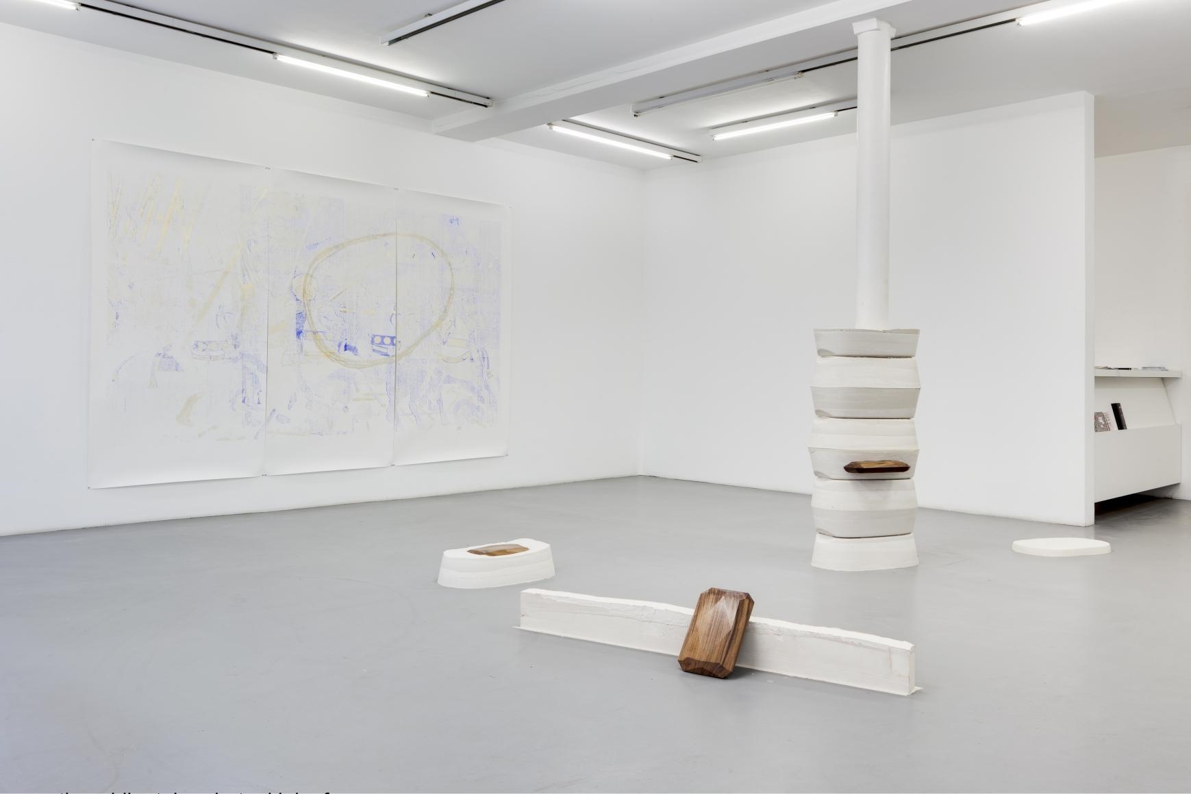Lucy Skaer: Blanks and Ballast – installation view 1