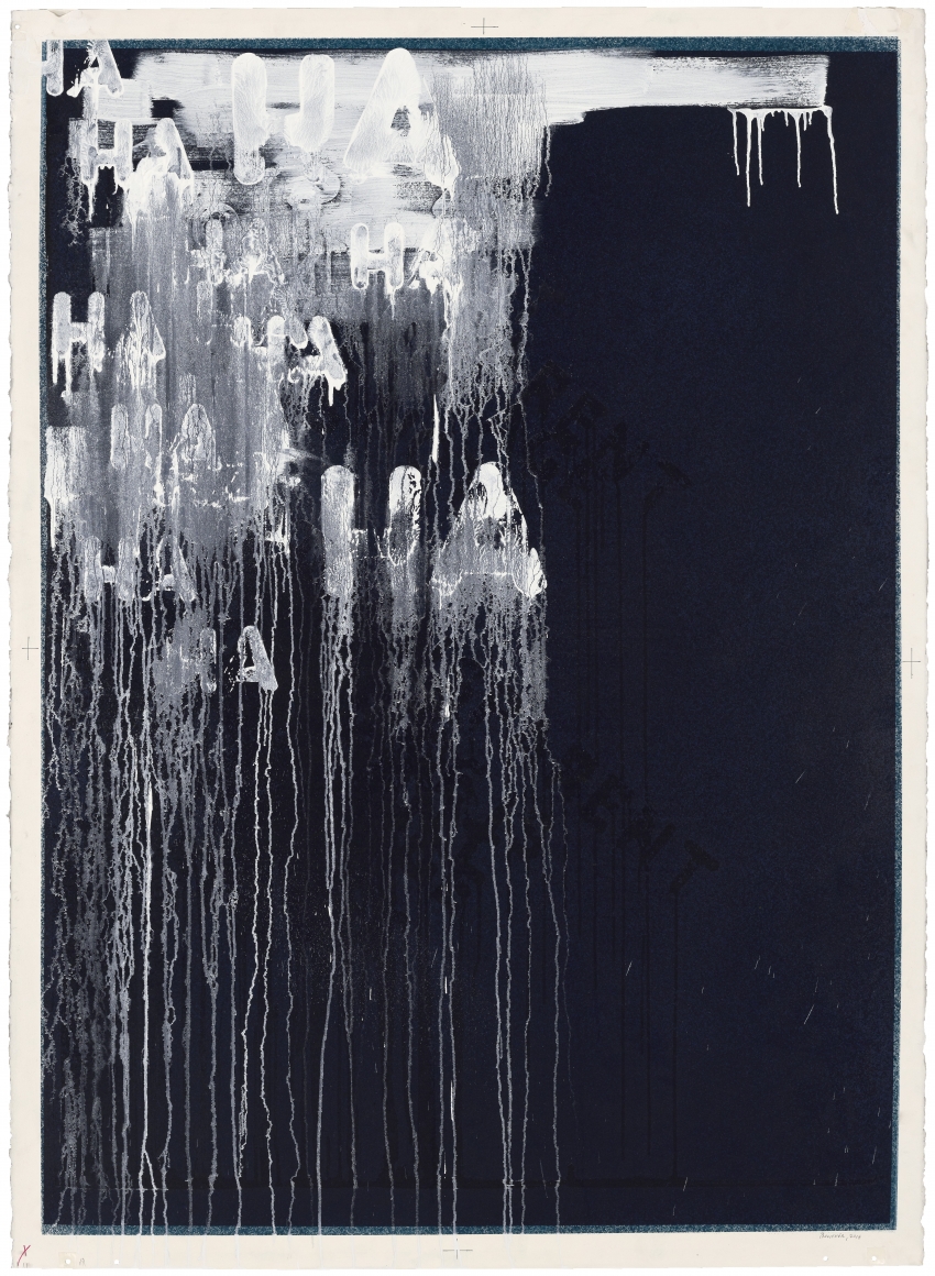 Mel Bochner HA HA HA