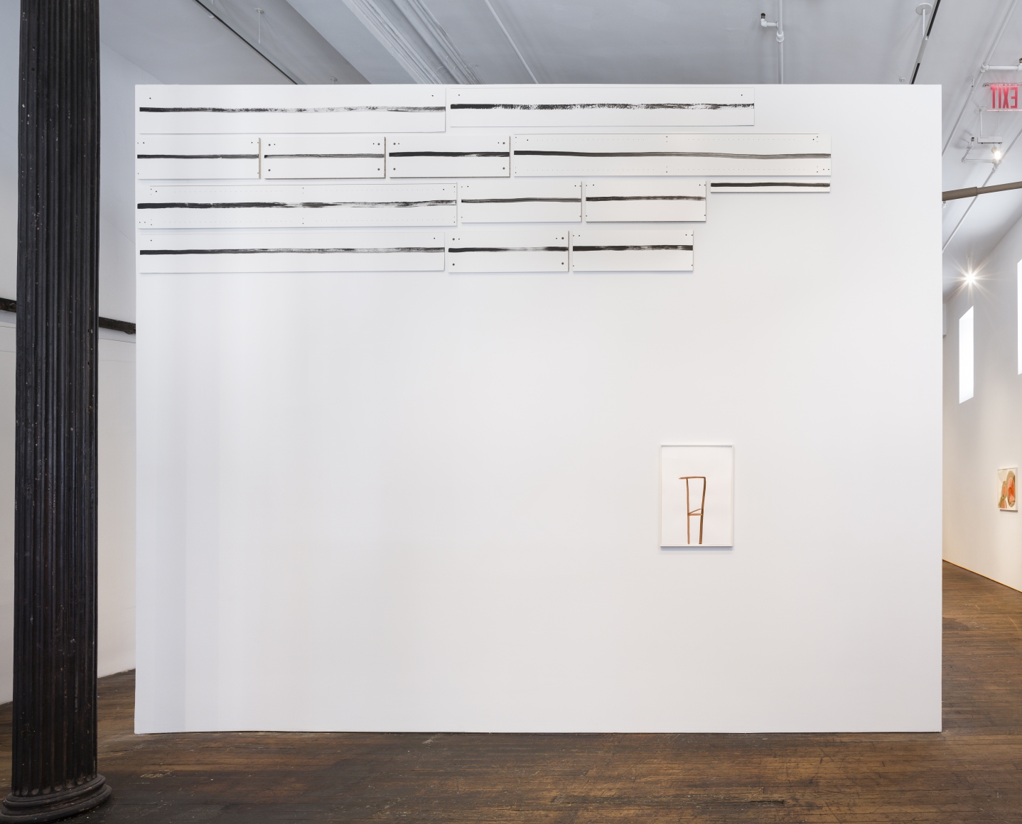 Silvia Bächli / Eric Hattan: between windows – installation view 3