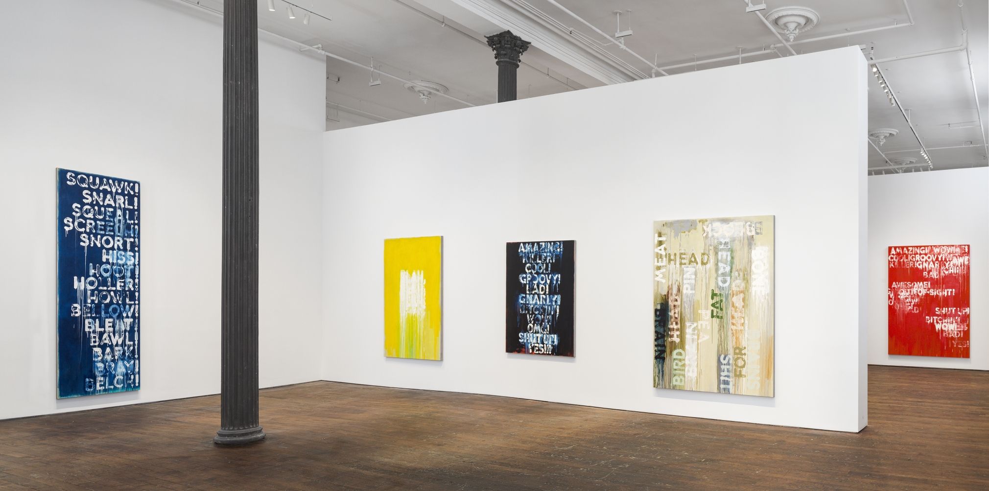 Mel Bochner: Voices – installation view 3