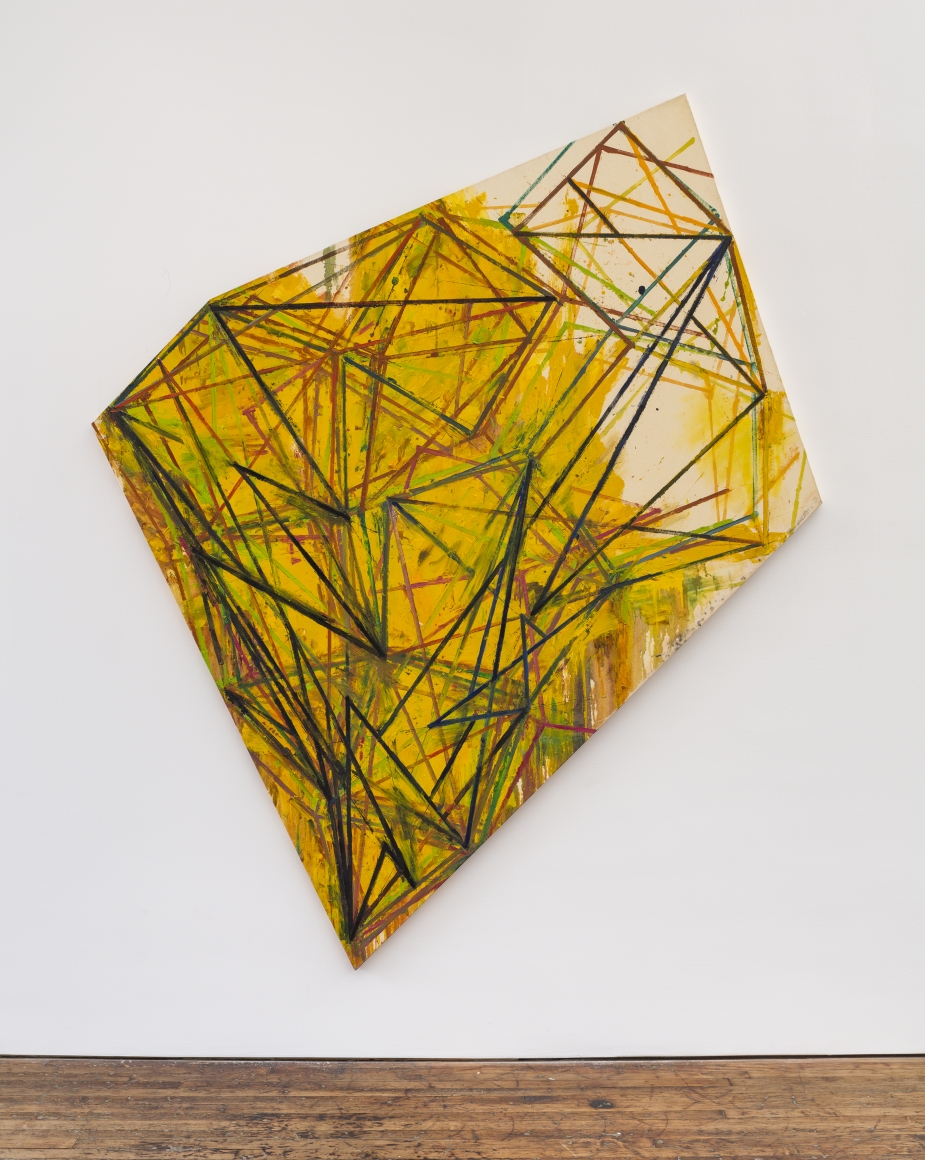 Surge 1983 oil on sized canvas