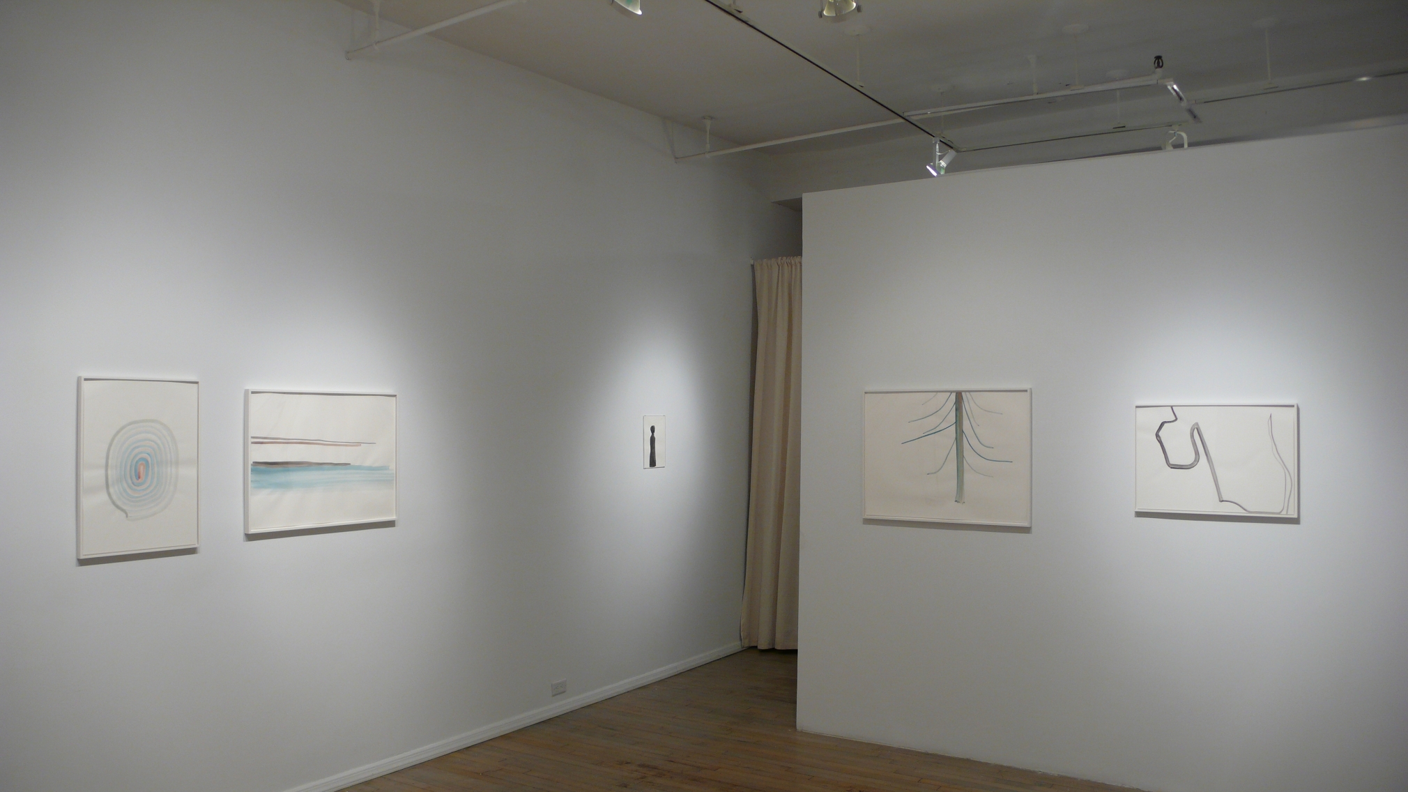 Silvia Bächli: Fjall – installation view 7