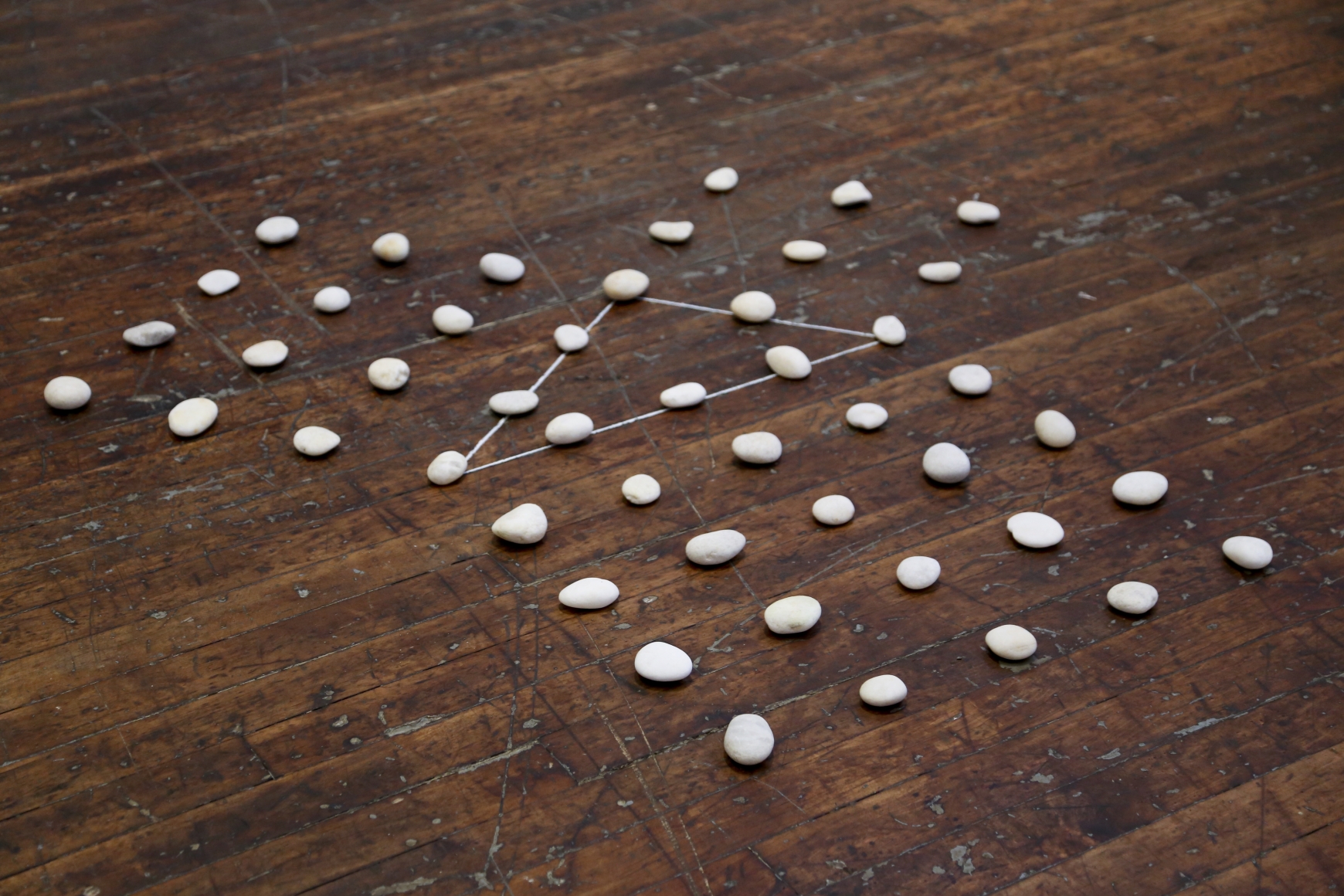 Mel Bochner Meditation on the Theorem of Pythagoras