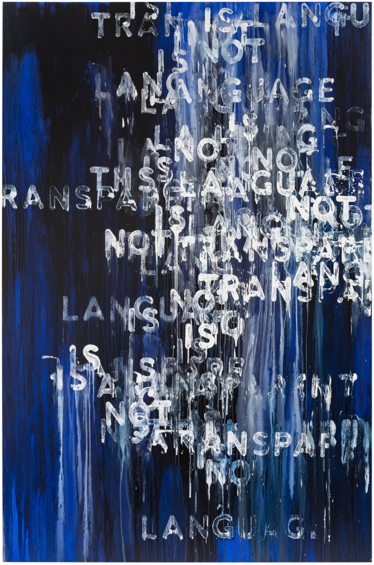 Mel Bochner Language Is Not Transparent