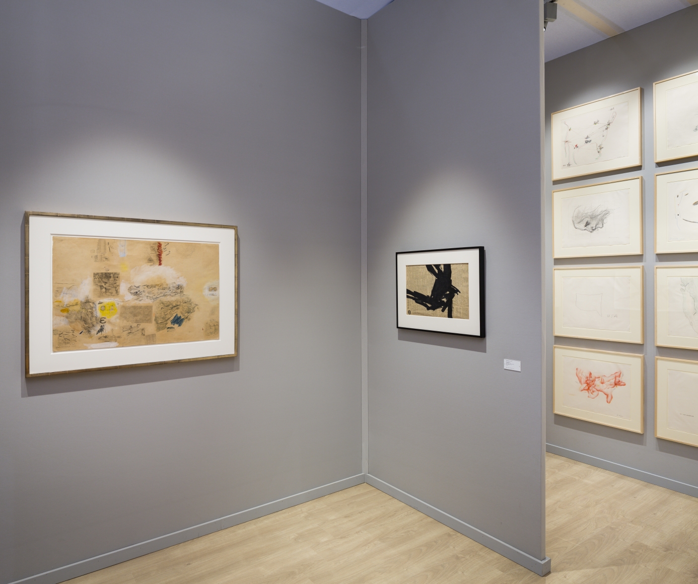 Master Drawings: Alexander Calder, Michael Heizer, Jasper Johns, Franz Kline, Lee Lozano, Agnes Martin, Robert Rauschenberg, Gerhard Richter, Cy Twombly