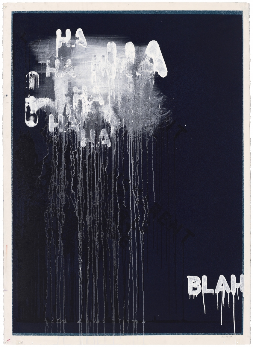 Mel Bochner HA HA HA