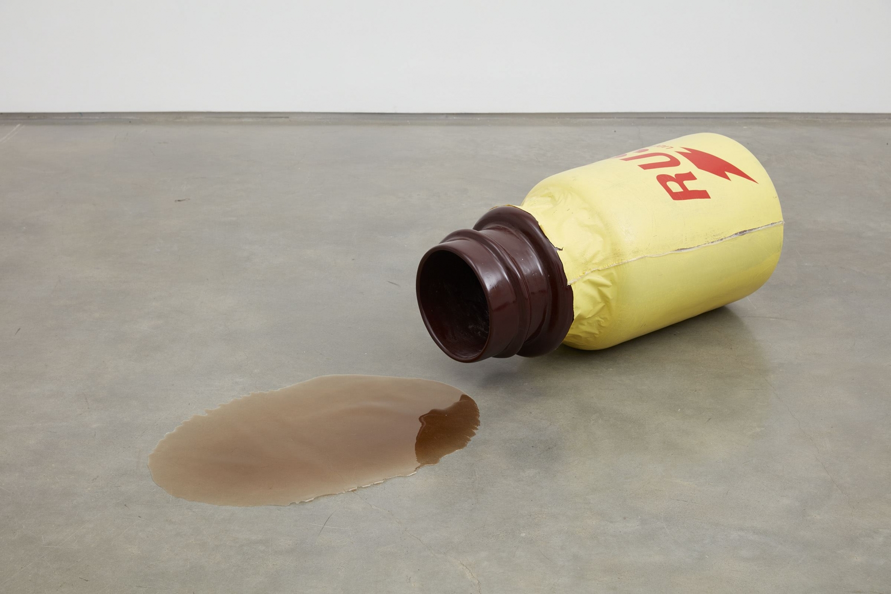 spilled can of polyurethane by john waters