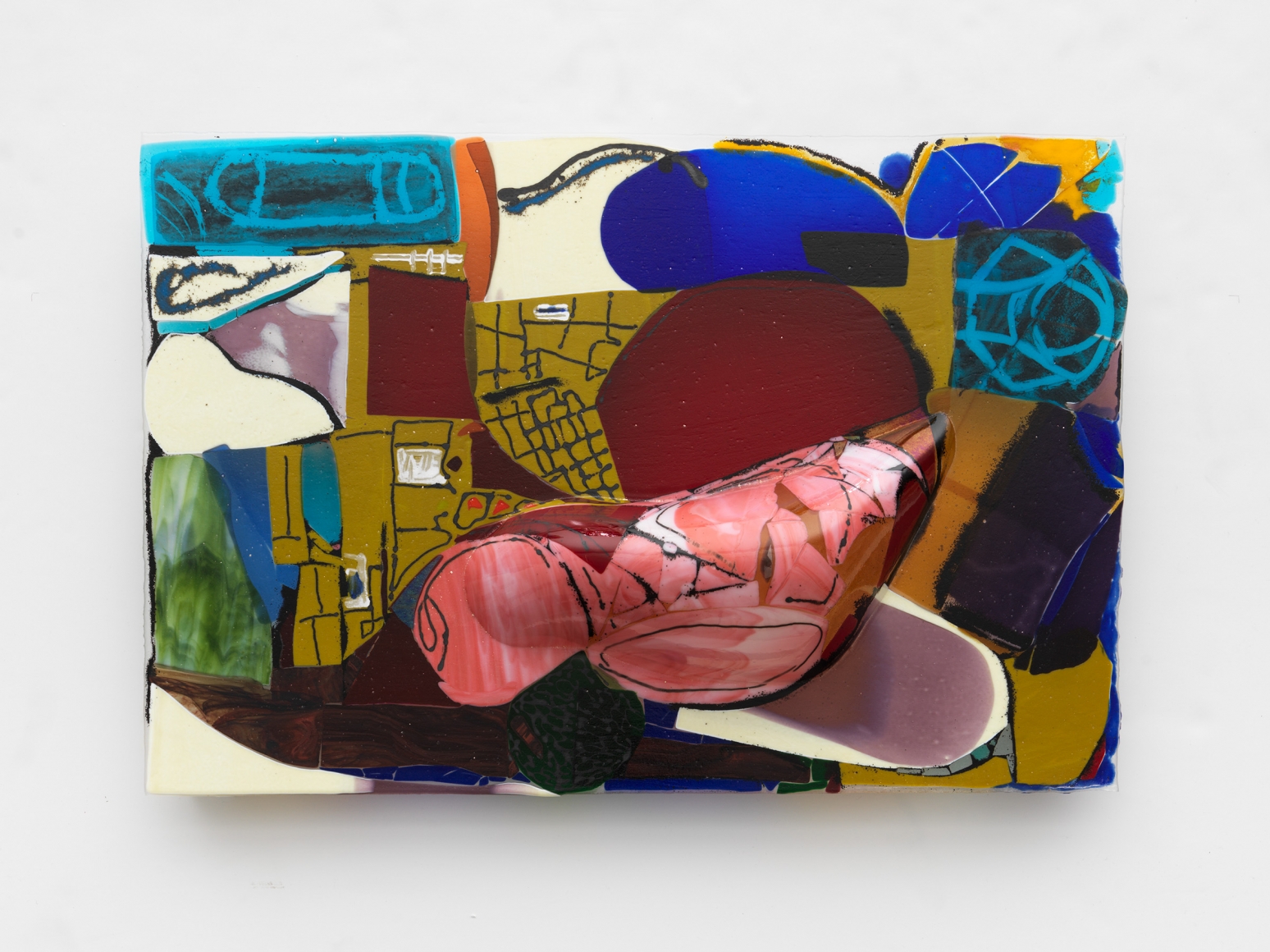 Phantom Limb, 2017, Fused glass