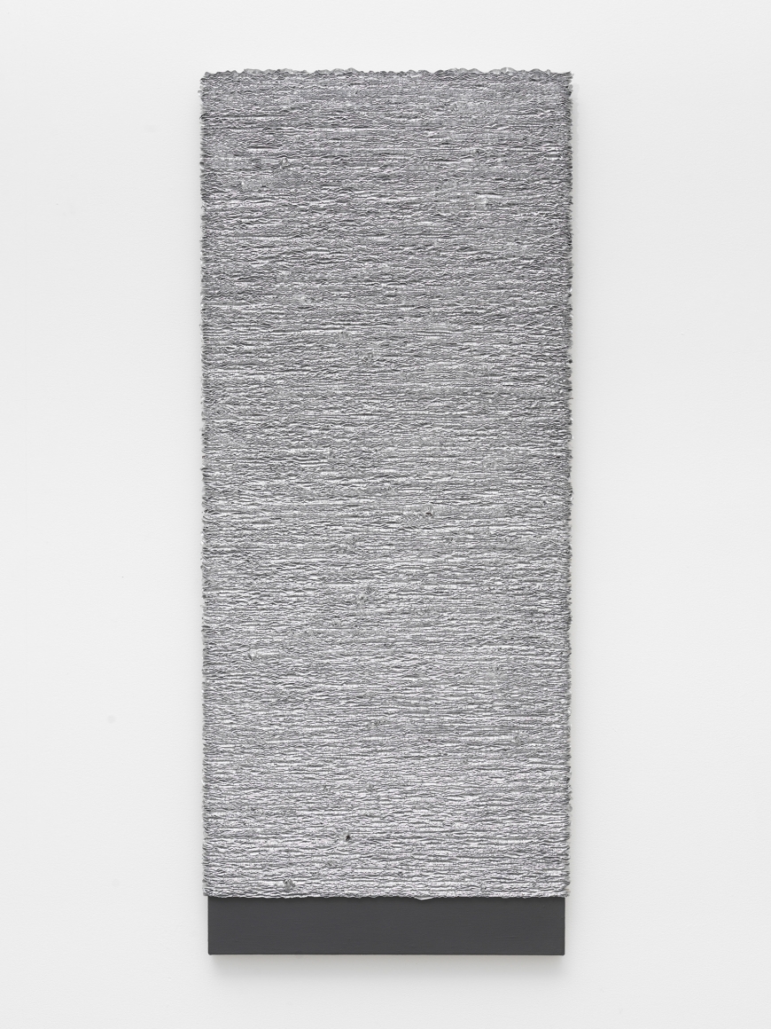 grey rectangle by donald moffett
