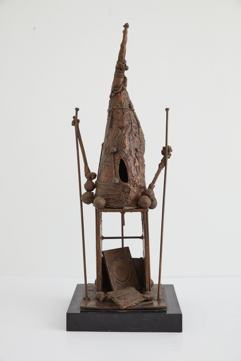 Lee Mullican, Untitled (Guardian), 1983