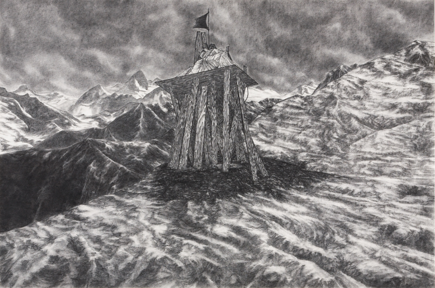 Untitled landscape (The hermit's song), 2007