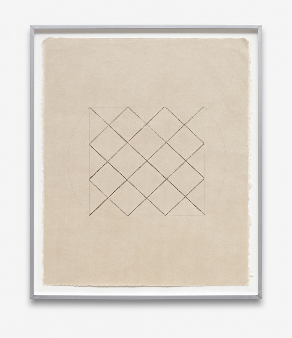 Untitled, 2017 Gold leaf and pencil on handmade paper
