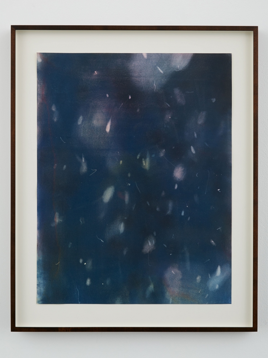 Untitled (Snow), 2014, Mixed media on paper