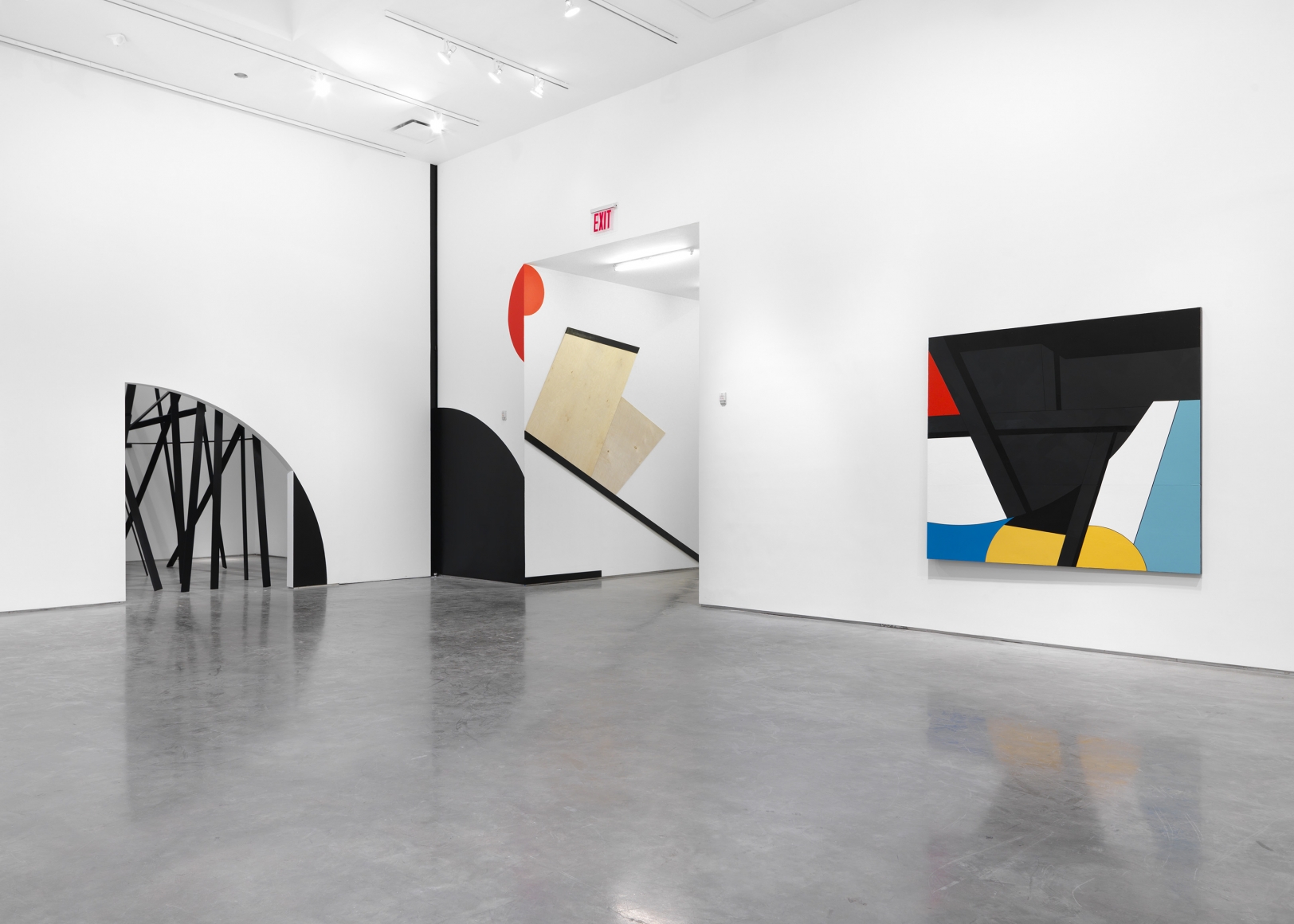 Personal Effects in BLACK (Installation View), Boesky Gallery, 2018