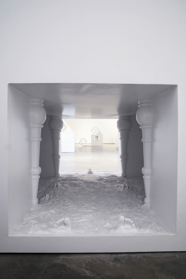 interior of a sculpture by liz craft
