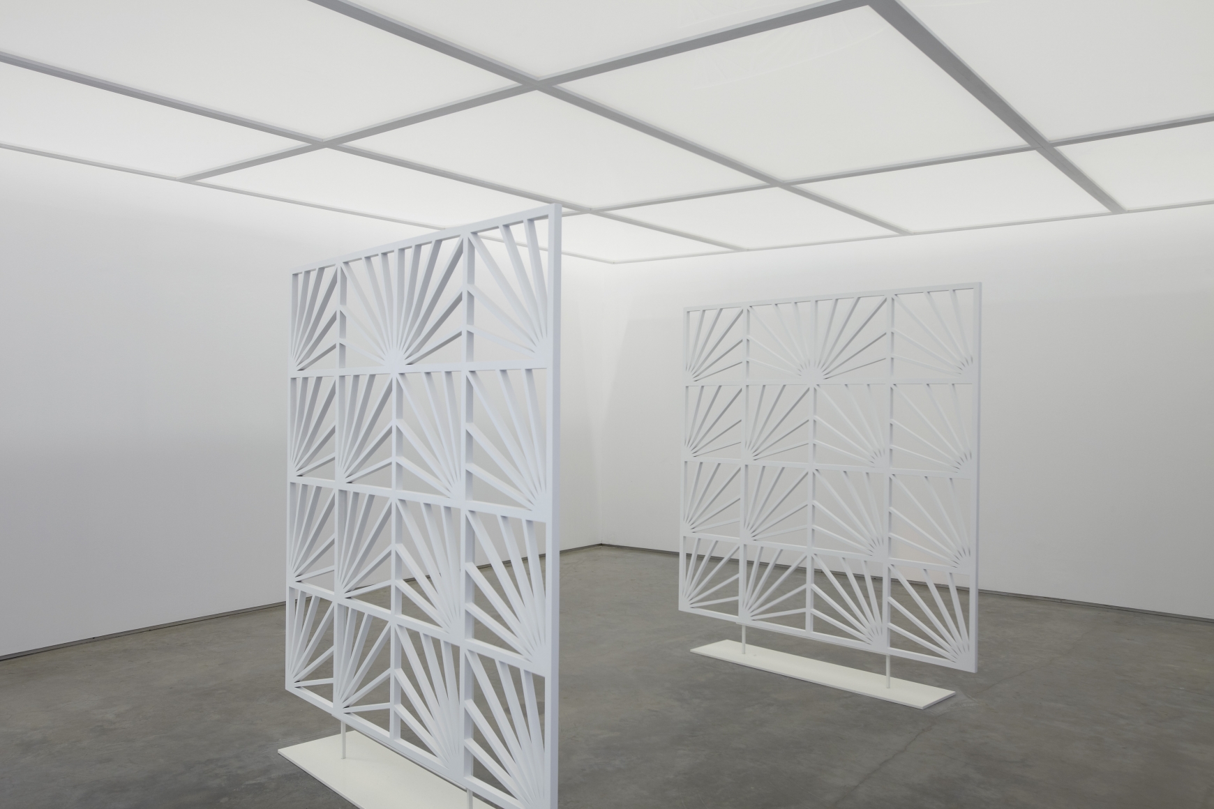 Depiction of a Star Obscured by Another Figure (Installation View), Marianne Boesky Gallery, 2011