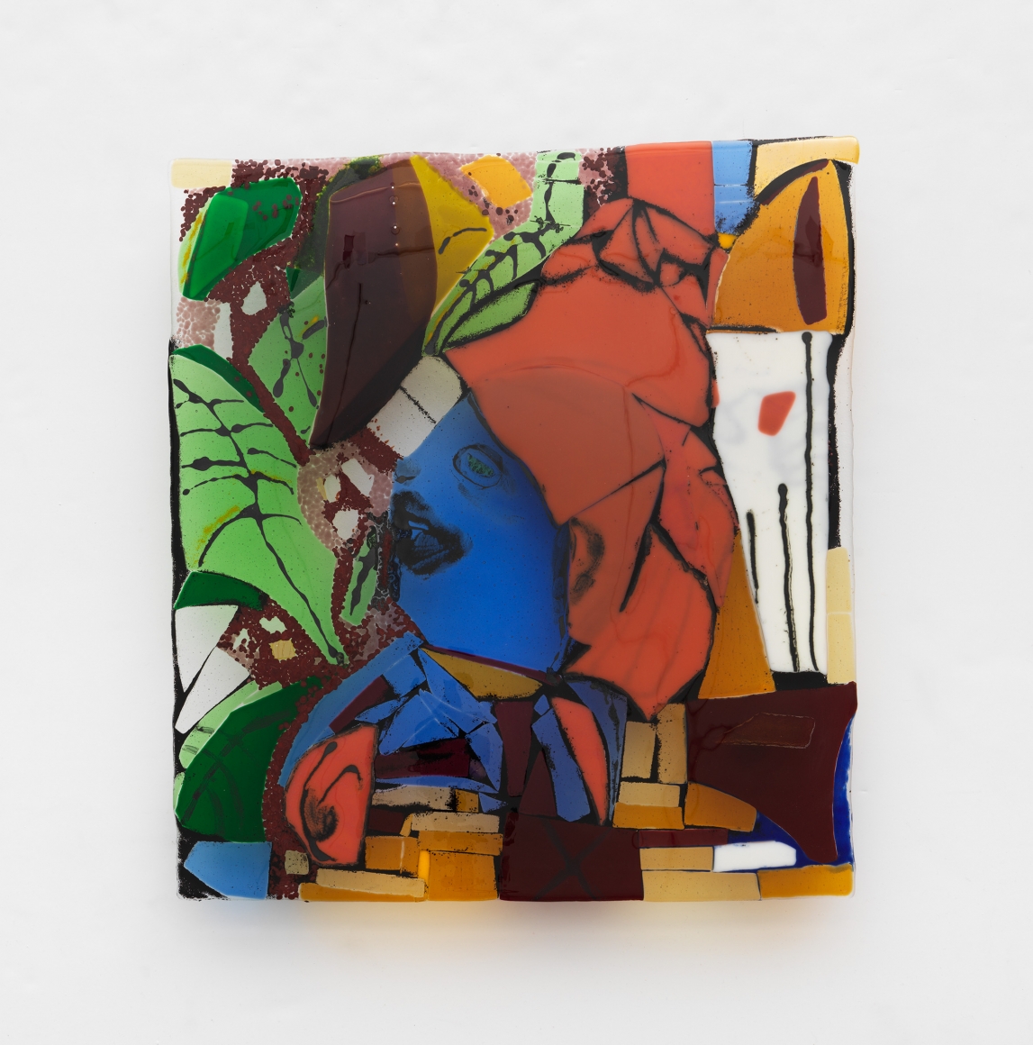 Dream Guru, 2017, Fused glass