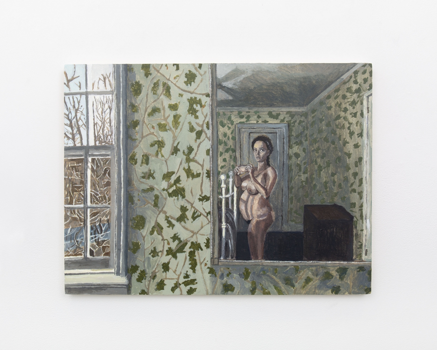 Polina Barskaya, Early Morning, 2019, Acrylic on panel