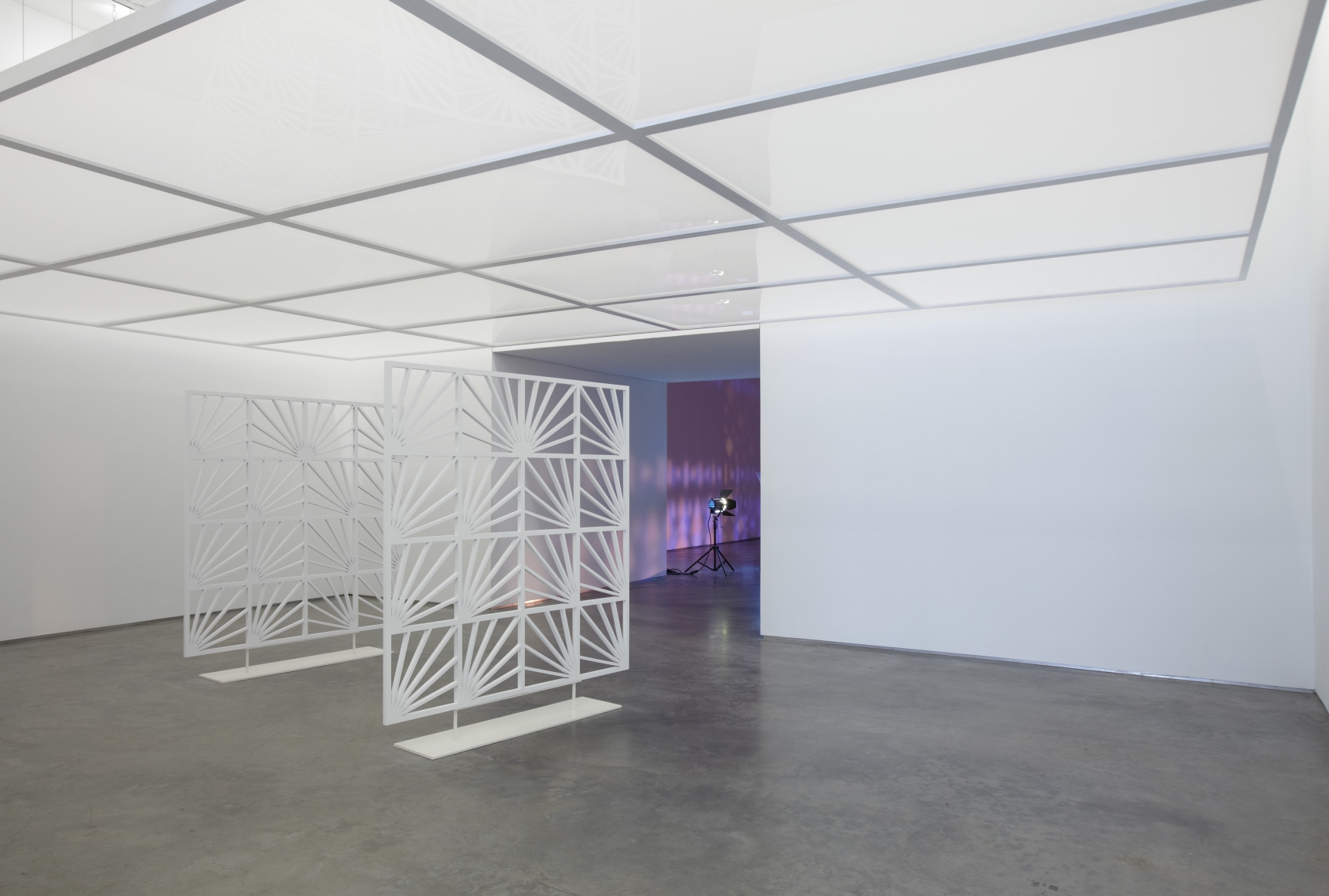 Depiction of a Star Obscured by Another Figure (Installation View), Marianne Boesky Gallery, 2011