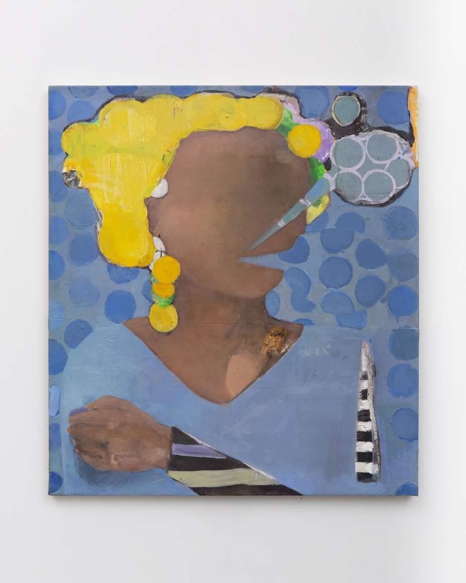 Cristina Canale, Talkative, 2018, Mixed media on canvas