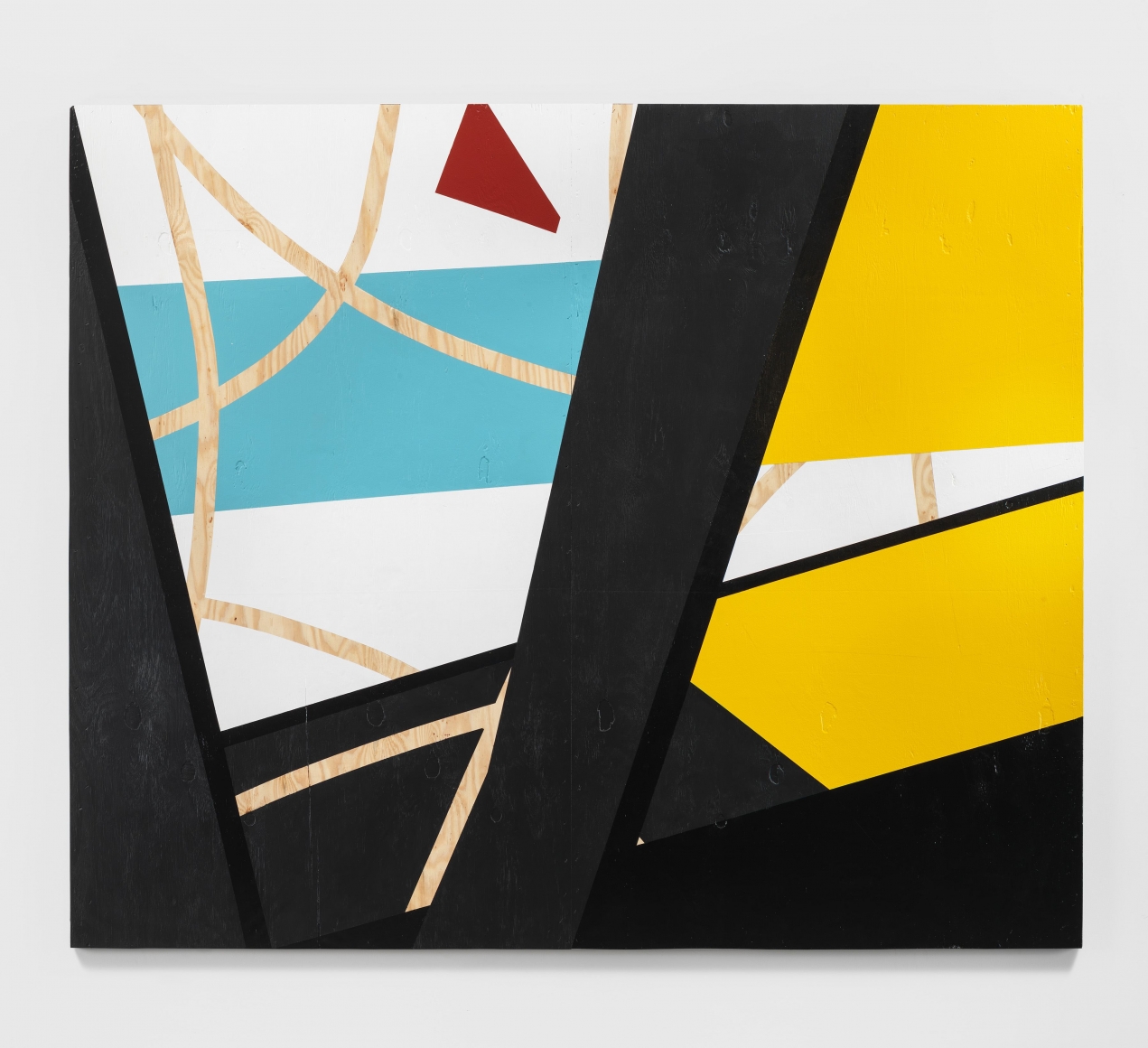 Colour & Form XVIII, 2016, Paint on wood