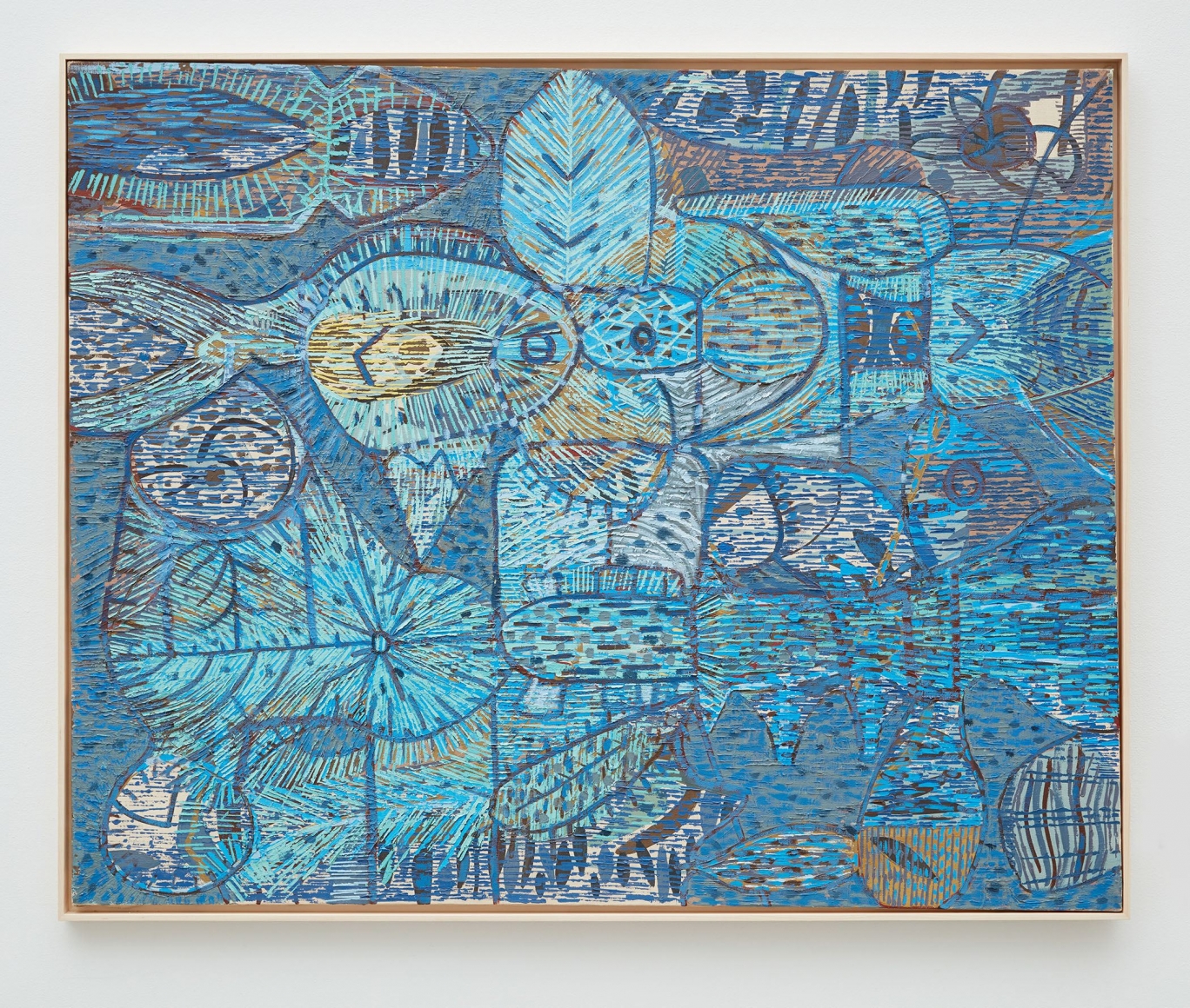 Lee Mullican, Water Worship, 1948