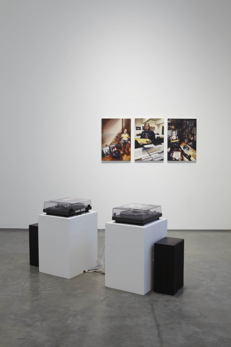 I Bleed Black (Installation View), Marianne Boesky Gallery, 2011