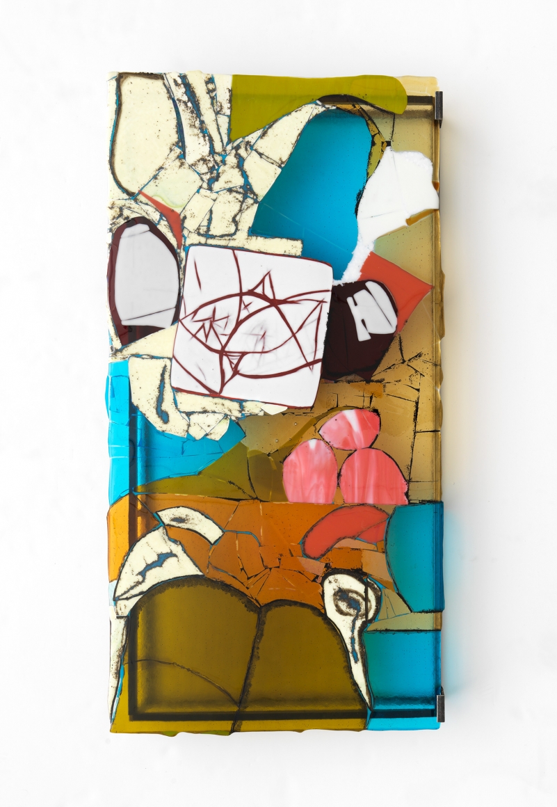 Loose and Shatter, 2017, Fused glass
