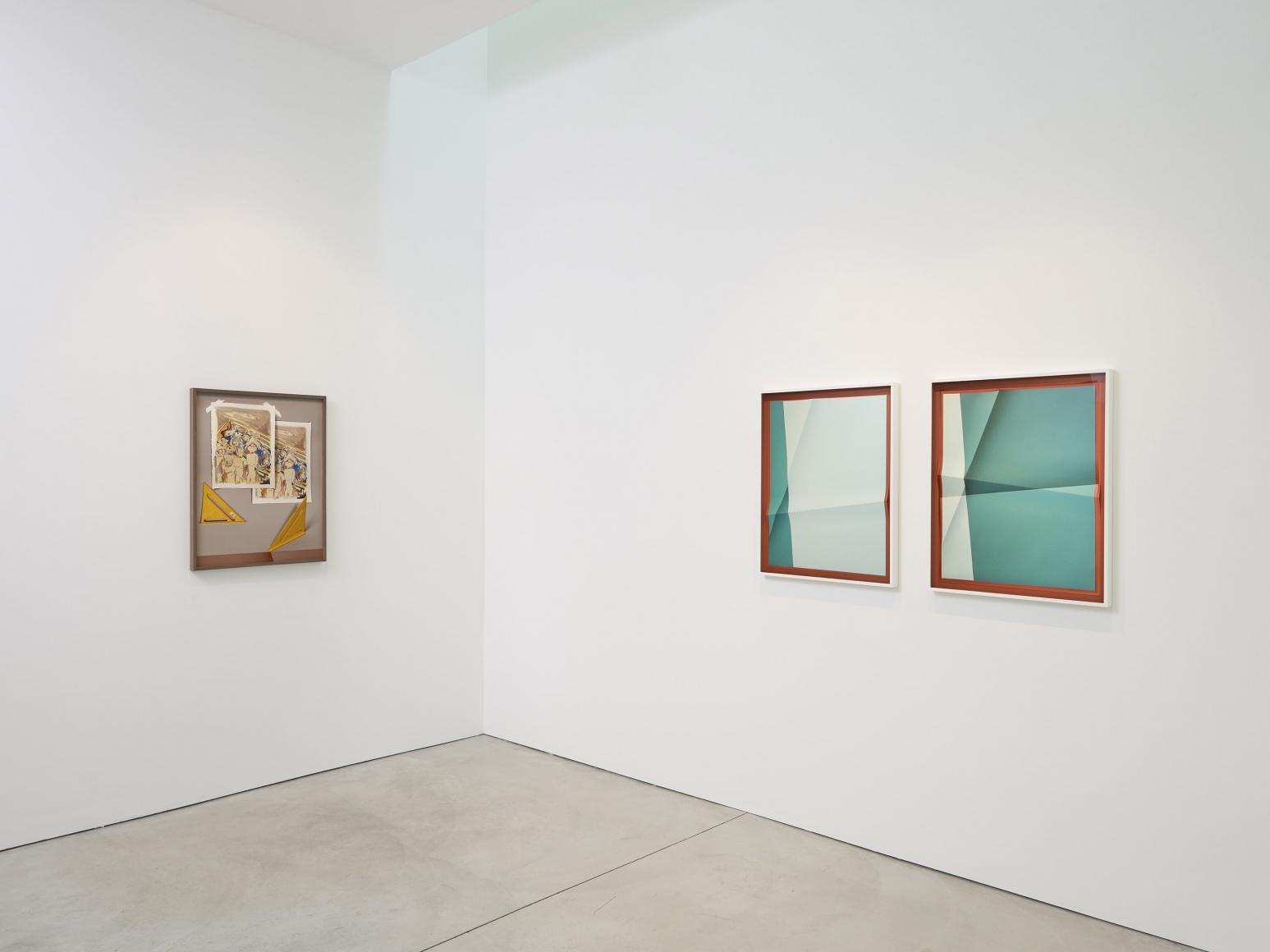 JOHN HOUCK: TENTH MOUNTAIN, (Installation View), Boesky West, 2017