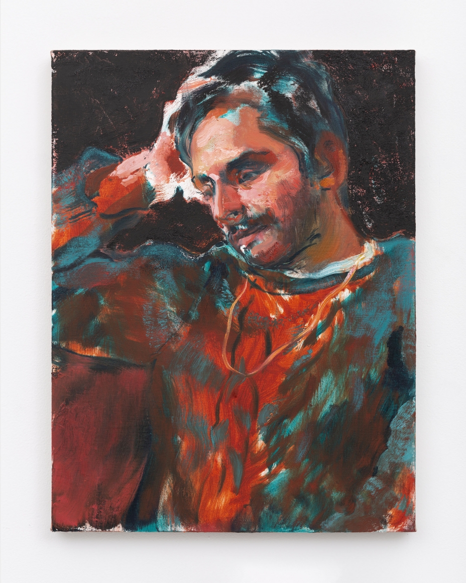 Doron Langberg, Salman, 2019, Oil on linen