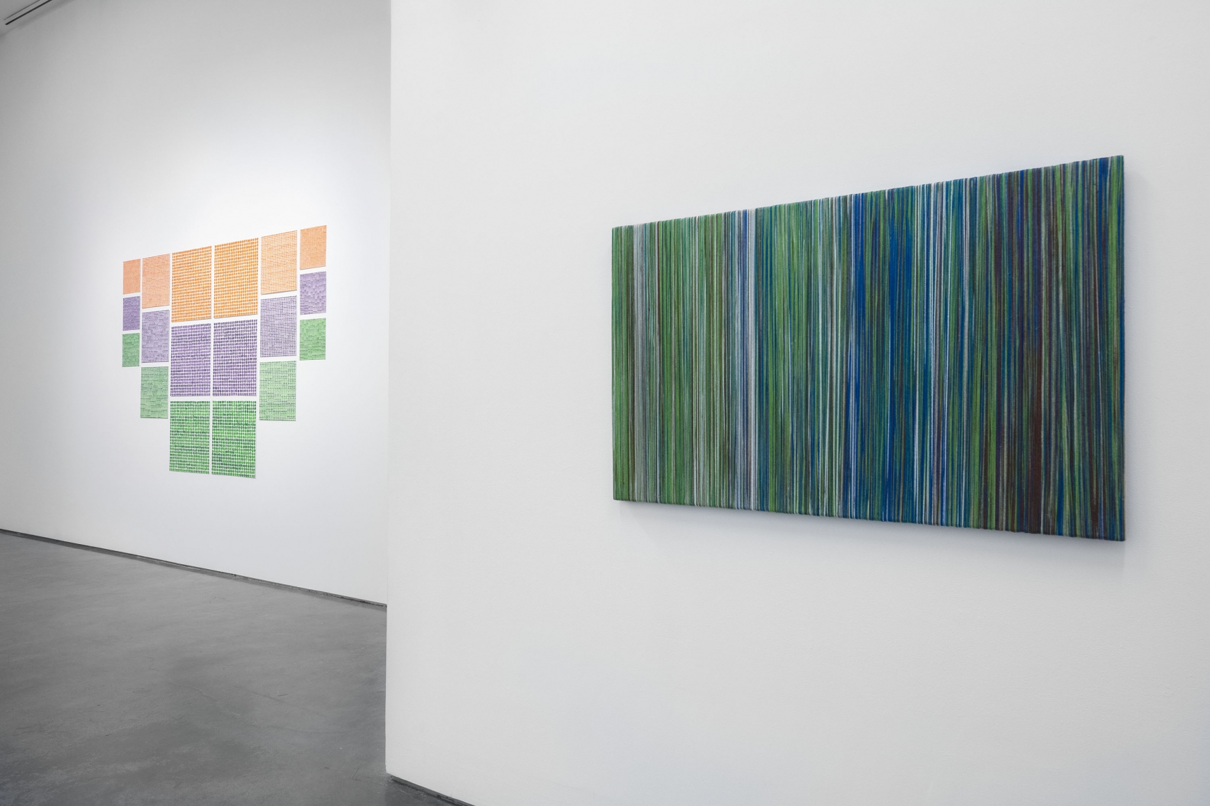 Painting/Sculpture (Installation View), Marianne Boesky Gallery, 2019