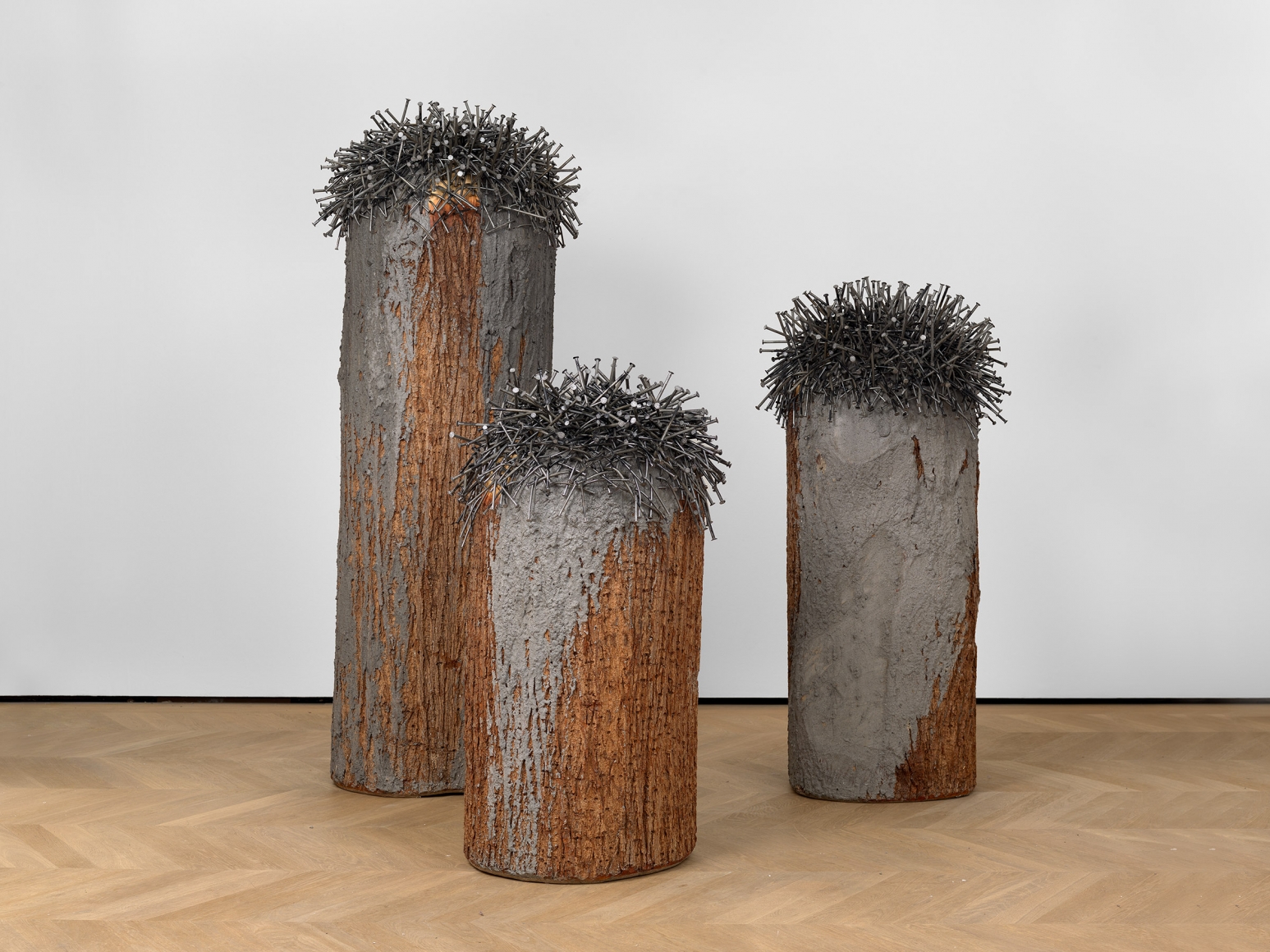 Günther Uecker, Bäume aus einem Stamm (Trees from One Trunk), 2009-2015