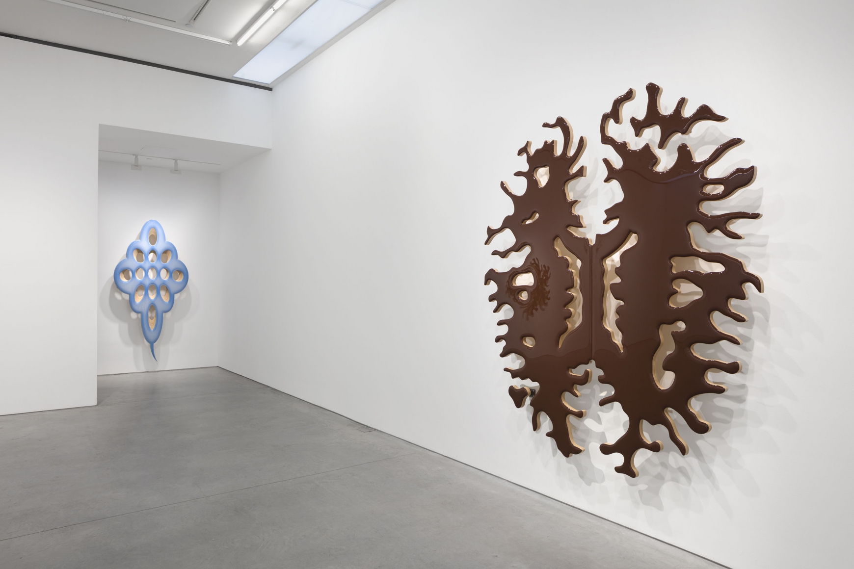 ILL (nature paintings) (Installation View), Marianne Boesky Gallery, 2019