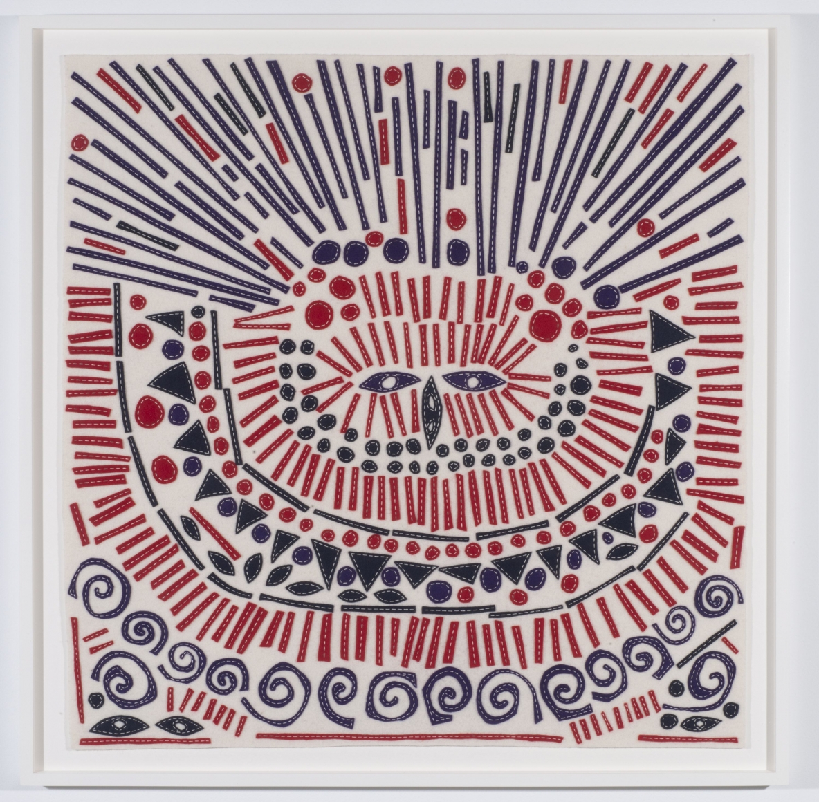 Untitled, 2016 Felt on felt