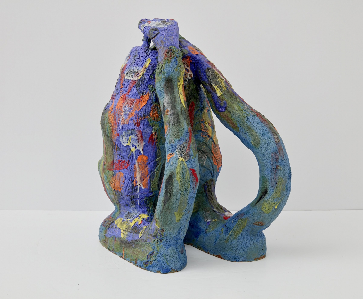 a ceramic sculpture by the ceramics artist william j. o'brien