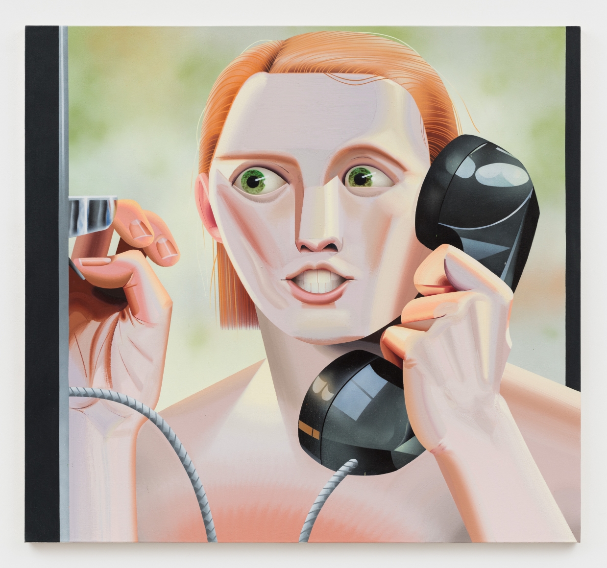 Robin F. Williams, Siri Calls for Help, 2018, 54 x 58 inches 137.2 x 147.3 cm