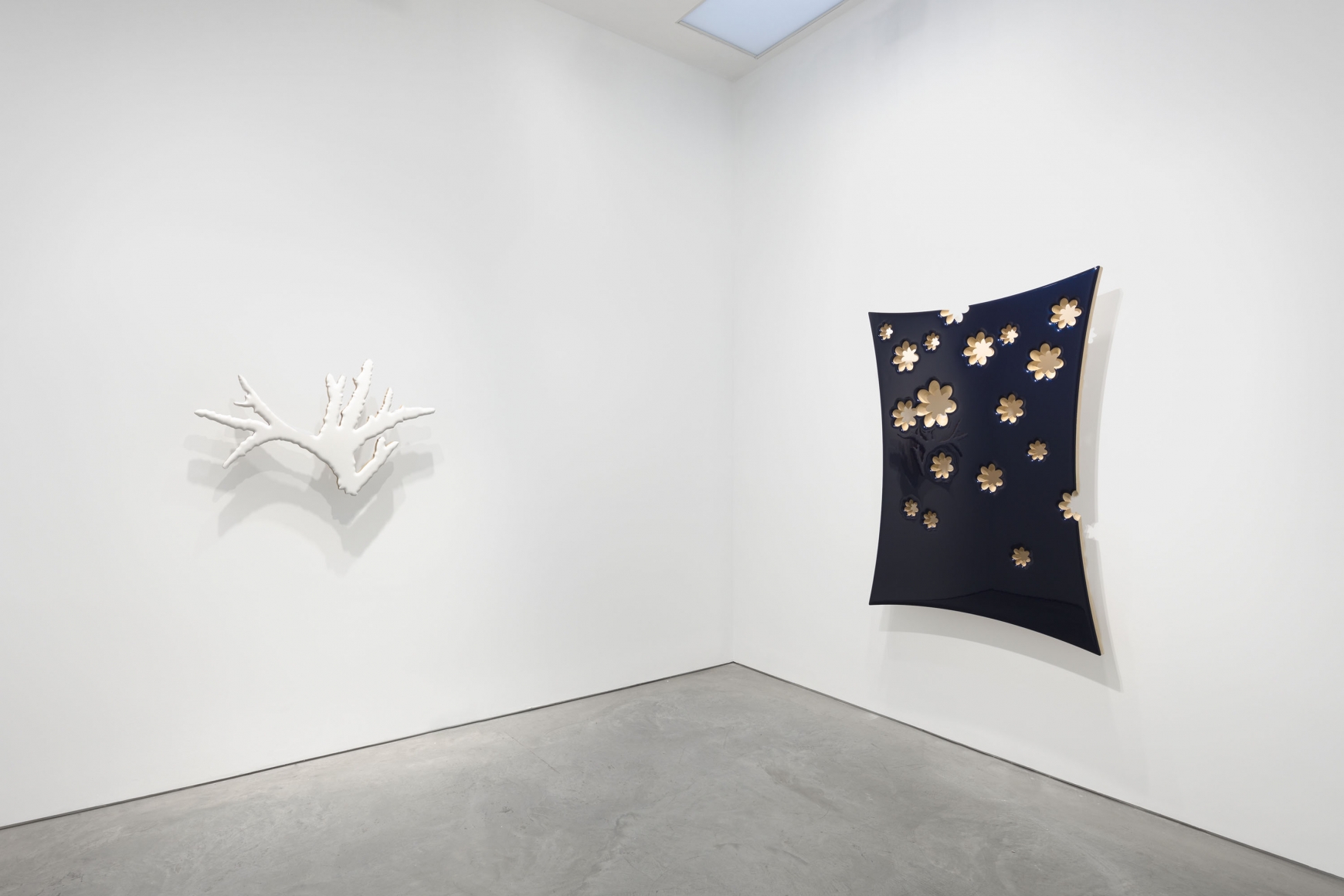 ILL (nature paintings) (Installation View), Marianne Boesky Gallery, 2019
