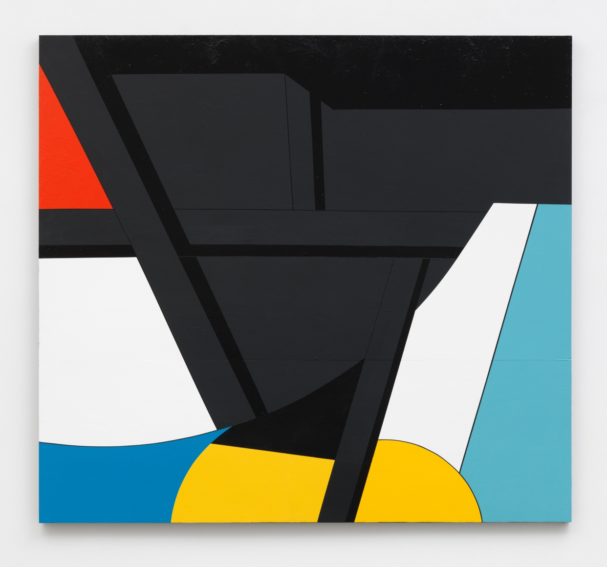 Colour & Form XLVII, 2017, Paint on wood