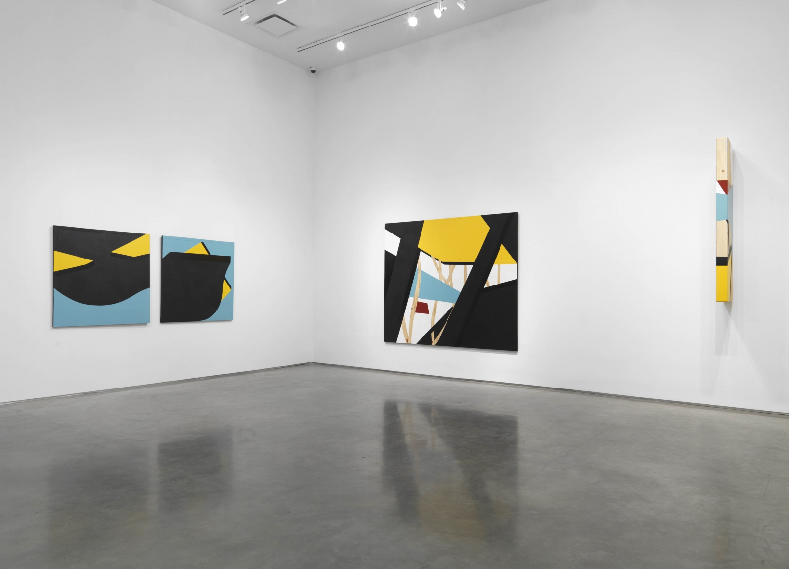 Colour & Form in BLACK (Installation View), Marianne Boesky Gallery, 2016